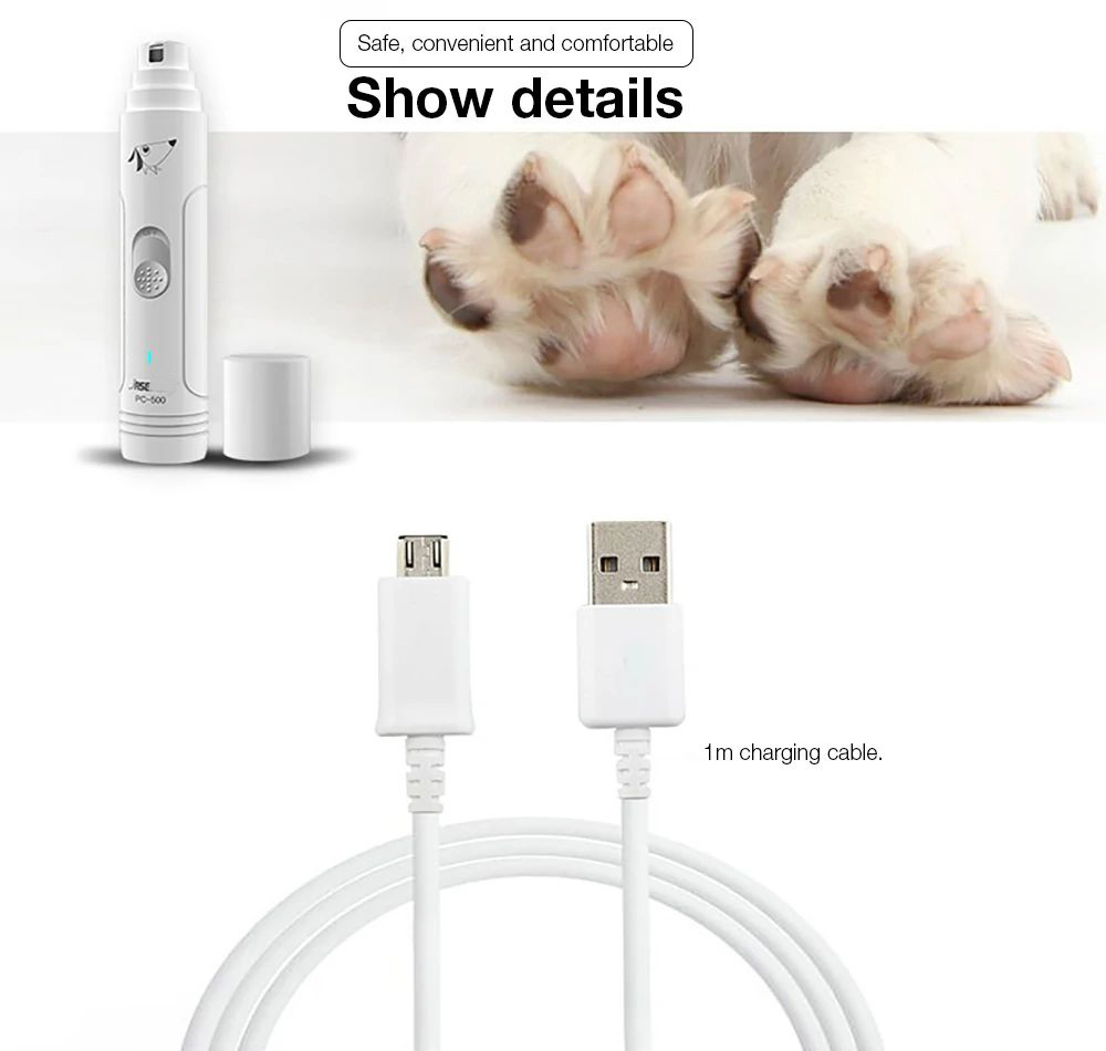 XIAOMI YOUPIN JASE PC-500 Pet Electric Nail Polisher