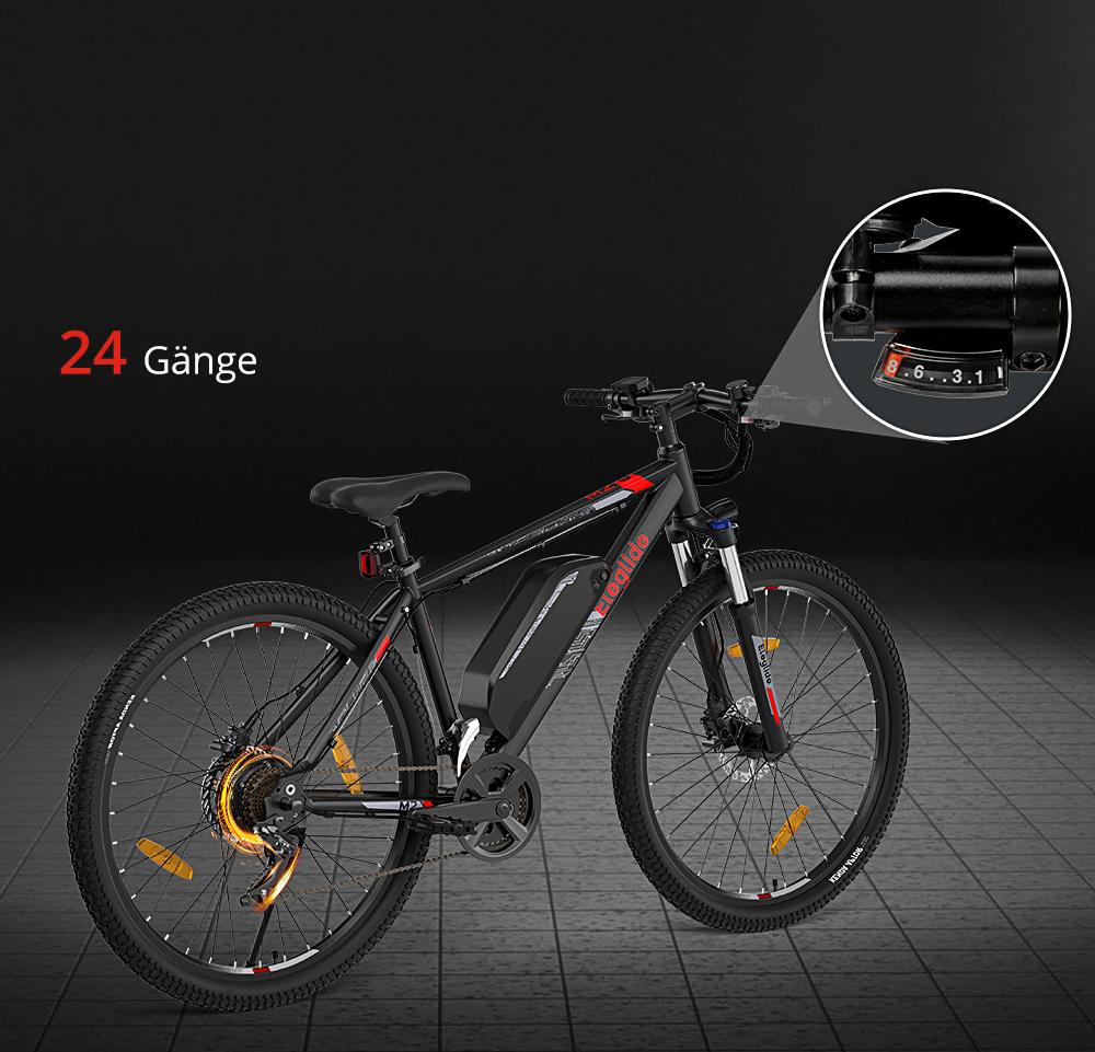 Eleglide M2 27,5'' x 2,35'' Elektro-Mountainbike 36V 15,6AH 250W