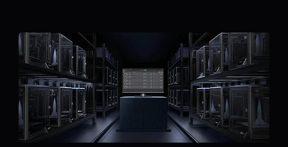 Creality K1 Max 3D-Drucker, automatische Nivellierung, max. 600 mm/s Druckgeschwindigkeit, Extruder mit Direktantrieb, Touchscreen, 300 x 300 x 300 mm