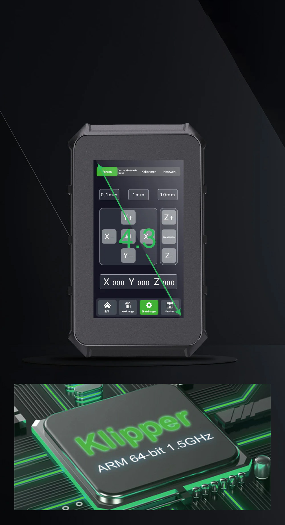 Artillery Sidewinder X4 Pro 3D-Drucker, 240 x 240 x 260 mm, 500 mm/s Druckgeschwindigkeit, X-Y-Achsen-Linearschiene, Extruder mit Direktantrieb, automatische Nivellierung mit 81 Punkten, doppelte Zugstange, D&uuml;se mit automatischer Reinigung