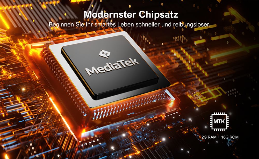 [Netflix 1080P & Android TV 11.0] ULTIMEA Nova C40 Beamer mit Gimbal-St&auml;nder, 600 ANSI, 4K-Dekodierung, Native 1080P, Bluetooth 5.3, Android TV 11.0, Dolby Audio, Autofokus & Keystone