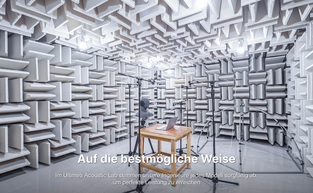 Ultimea Poseidon D70 7.1-Kanal-Soundbar-Subwoofer-Lautsprecher-Kit, 10-Band-Equalizer, 121 voreingestellte EQ-Matrizen, BassMX-Technologie, intelligente APP-Steuerung