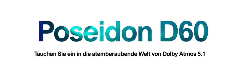 ULTIMEA Poseidon D60 5.1 Soundbar mit Dolby Atmos, 3D Surround Sound System, Soundbar für TV Geräte mit Subwoofer, 2 Rear-Lautsprechern, Soundbar Bluetooth 5.3 mit Einstellbarem Bass