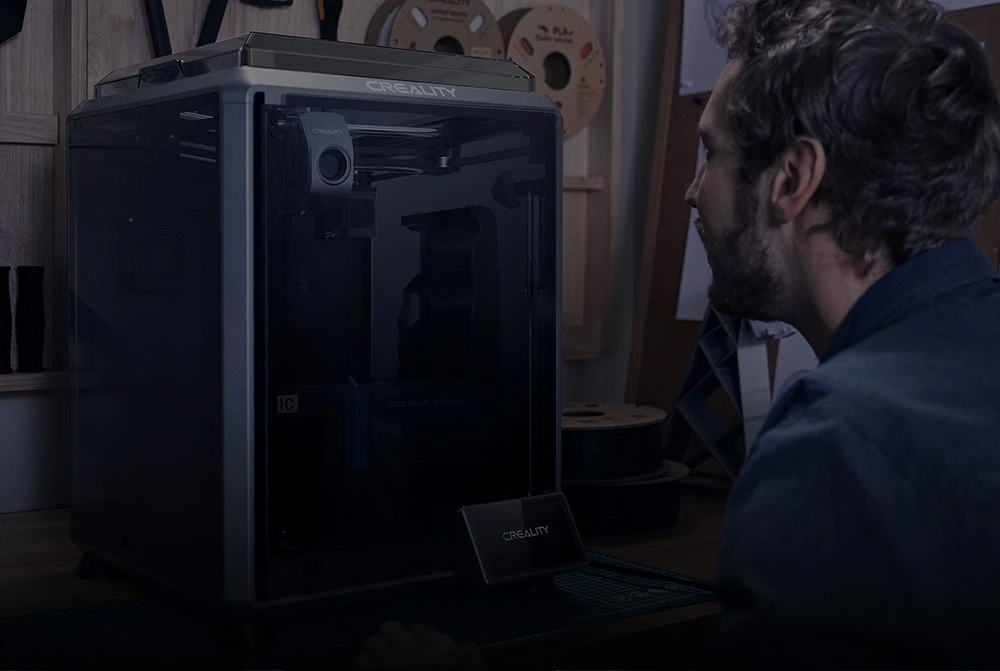 Creality K1C 3D-Drucker + Space Pi + 4kg Hyper PLA-CF Filament