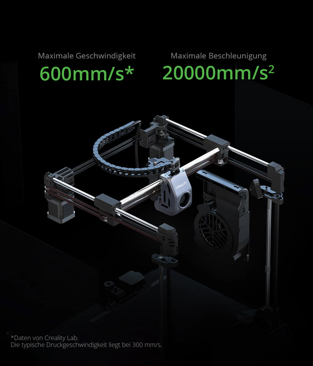 Creality K1C 3D-Drucker + Space Pi + 4kg Hyper PLA-CF Filament
