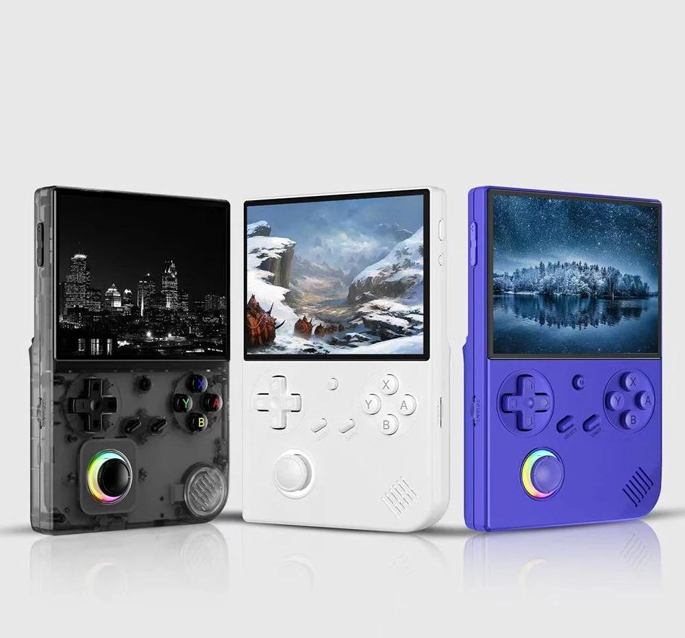 ANBERNIC RG40XXV Retro-Spielkonsole, 32 GB / 64 GB mit &uuml;ber 5000 Spielen, 4,0 Zoll 640 x 480P IPS-Bildschirm, 1 GB LPDDR4, AC-WLAN f&uuml;r Multiplayer, Bluetooth, &uuml;ber 30 Emulatoren, Moonlight-Streaming, 3200 mAh Akku, 6 Stunden Autonomie &ndash; Wei&szlig;