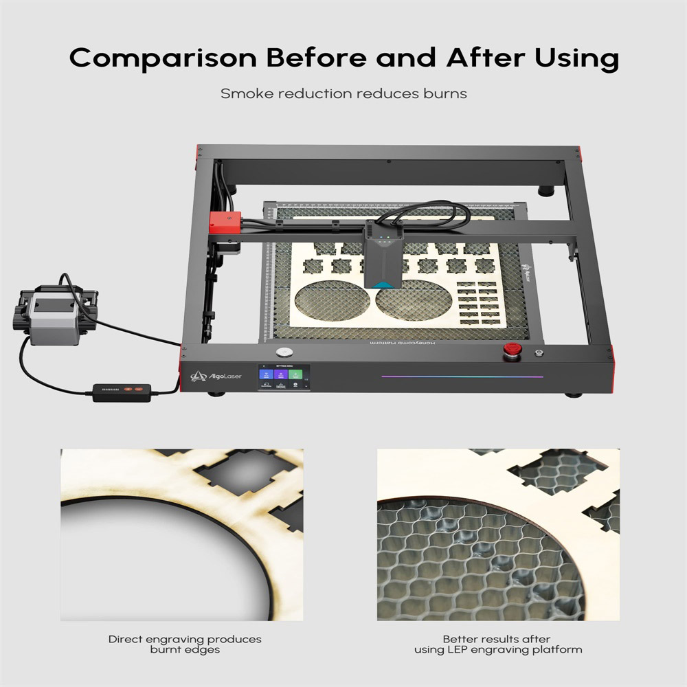 AlgoLaser 400*400mm Honeycomb Laser Bed