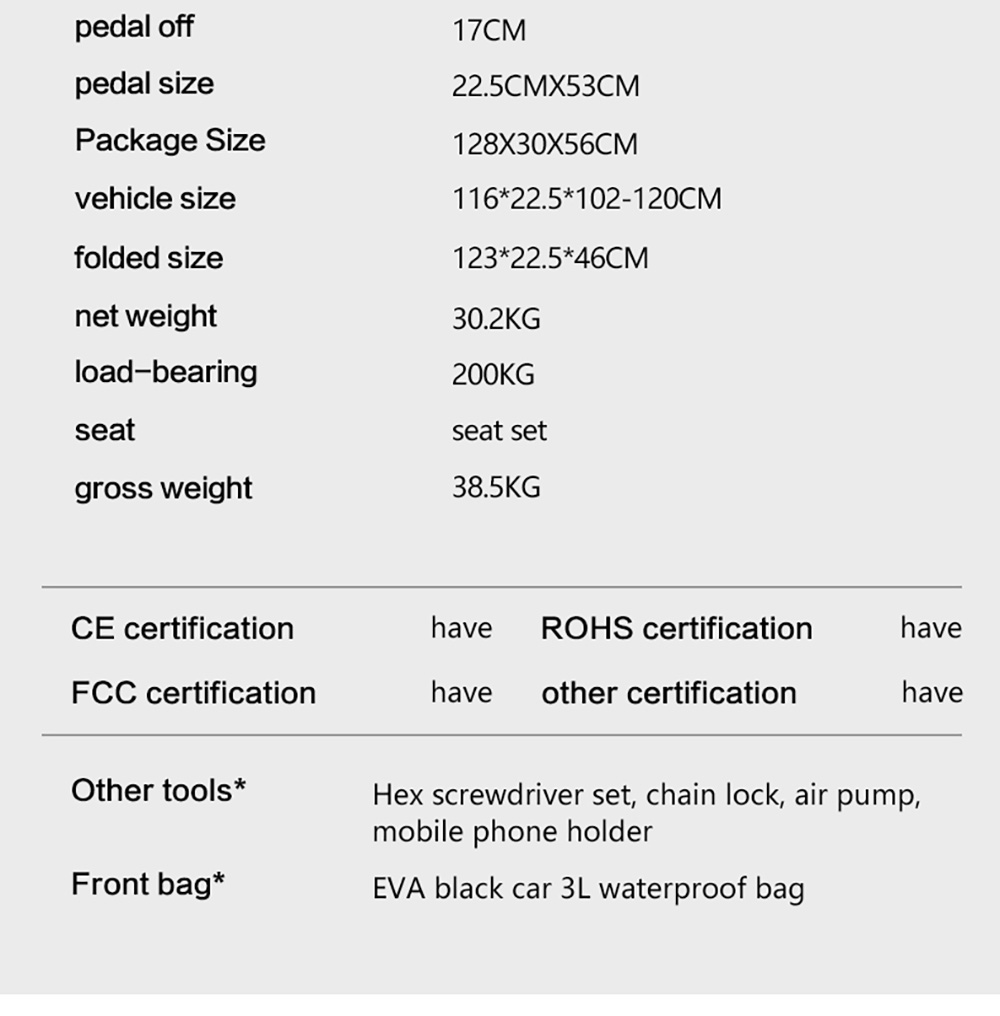 BOYUEDA Q7 Pro Electric Scooter, 2*1600W motor, 52V 19AH batéria, 10-palcová pneumatika, max. rýchlosť 70 km/h, dojazd 70 km, dvojité hydraulické kotúčové brzdy, predný hydraulický tlmič & zadný pružinový tlmič, APP Control