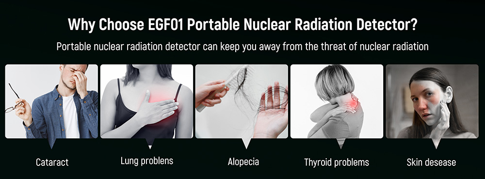 ERICKHILL EGF01 Nuclear Radiation Detector