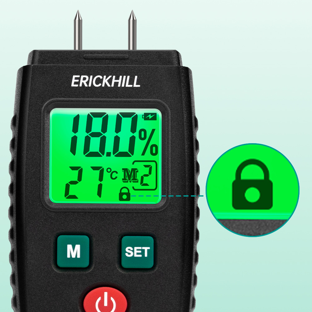 ERICKHILL EWM03 Meter vlhkosti dreva