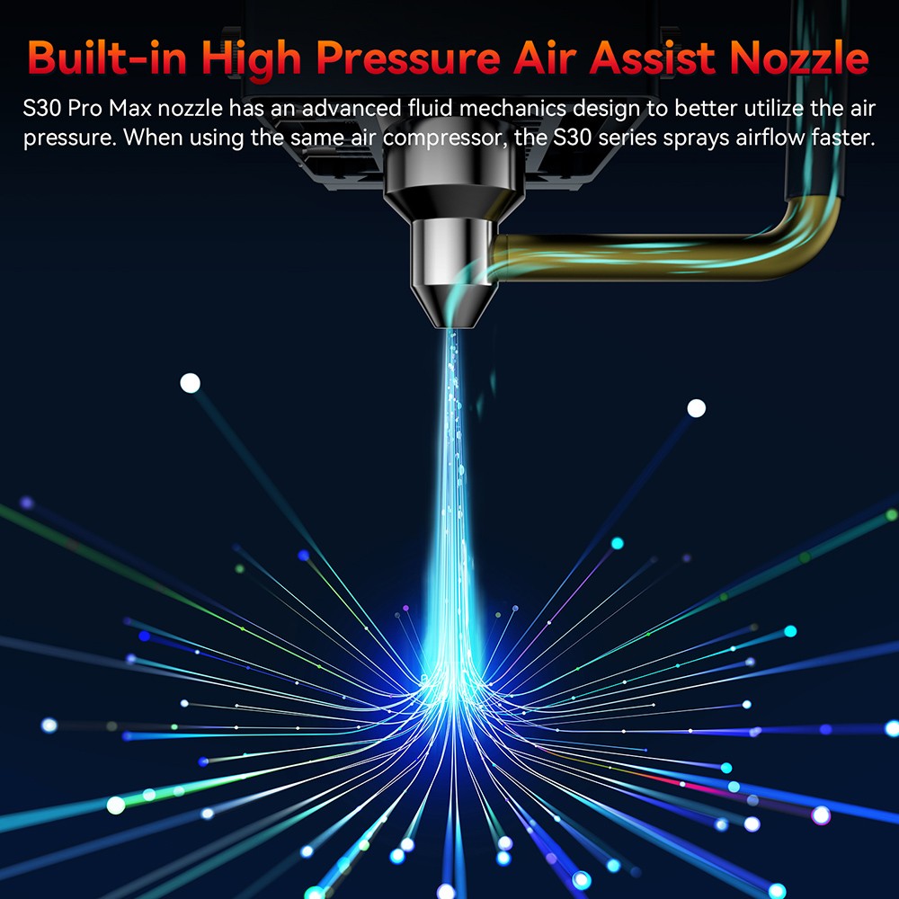 SCULPFUN S30 Pro Max 20W Lasergravierer + Rotationswalze + Laserbett