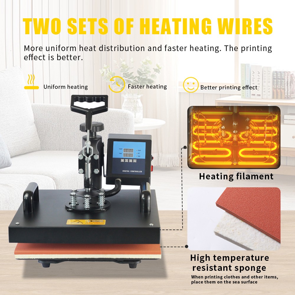 SHUOHAO 8 In 1 Heat Press Machine United States