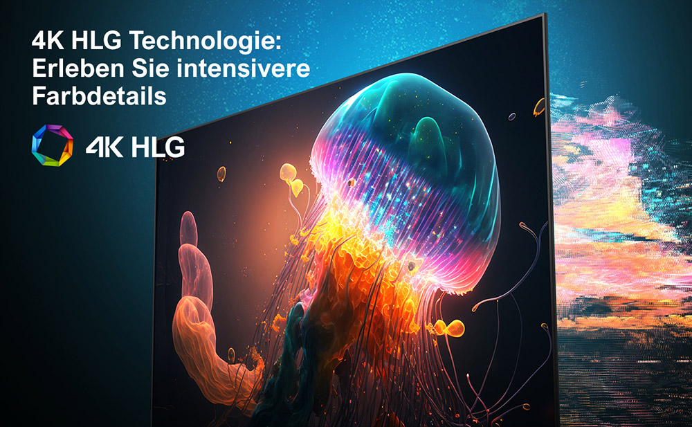 [Netflix 1080P] Ultimea Apollo P50 Beamer, 800 ANSI Lumen, Native 1080P Projektor, Dolby Audio, Automatische Bildschirmanpassung und Objektvermeidung, WiFi 6, Bluetooth 5.3