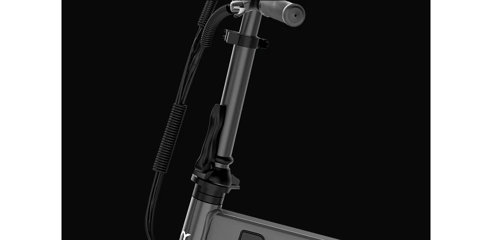 PVY Z20 Pro Elektrofahrrad 20 Zoll Reifen 250W Nabenmotor 25Km/h H&ouml;chstgeschwindigkeit 36V 10.4Ah Herausnehmbarer Akku 80-100KM Reichweite LCD-Display - Grau