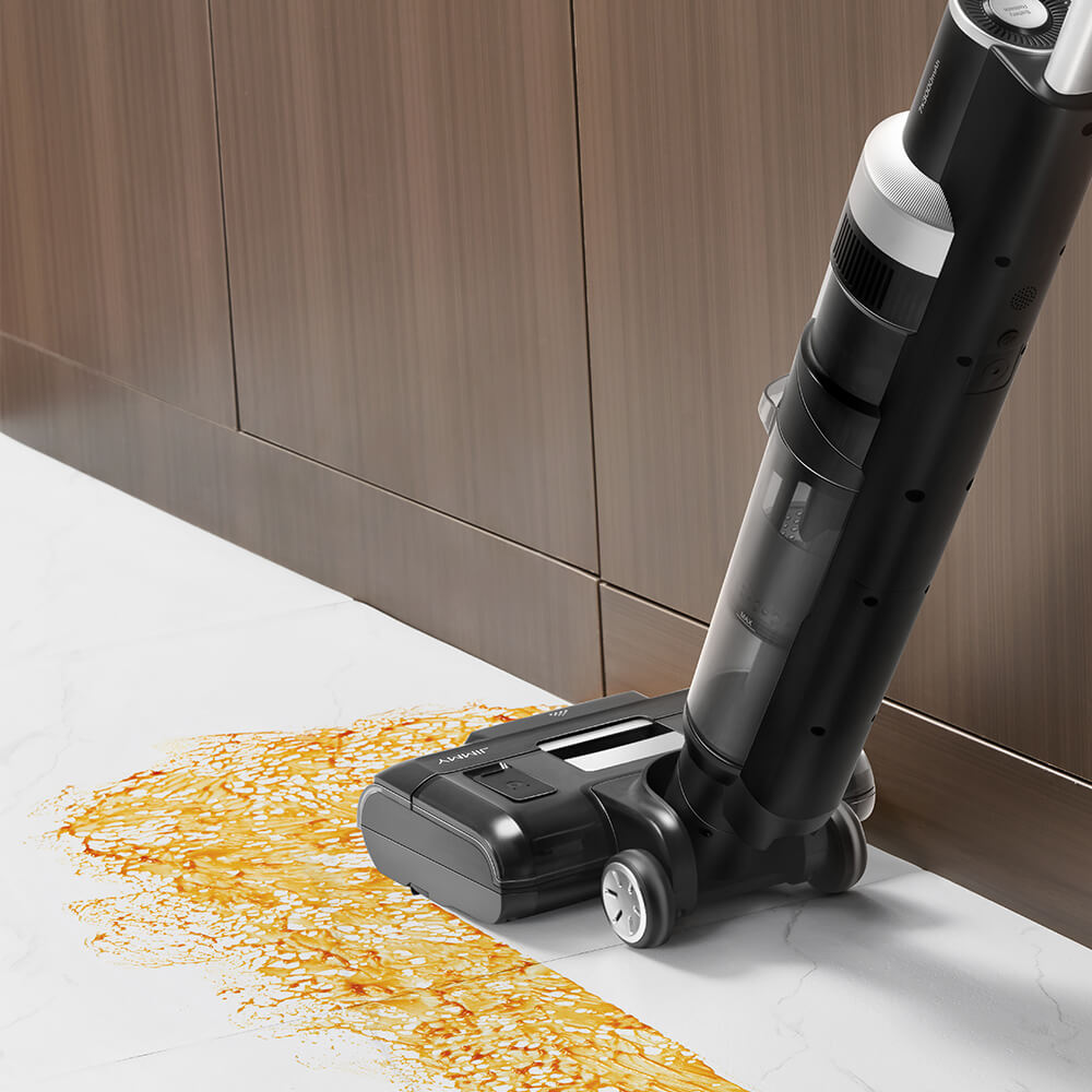 JIMMY HW9 Kabelloser Nass- und Trockensauger, selbstreinigend, 400 ml Schmutzwassertank, wasserdicht, b&uuml;rstenlos, LED-Display