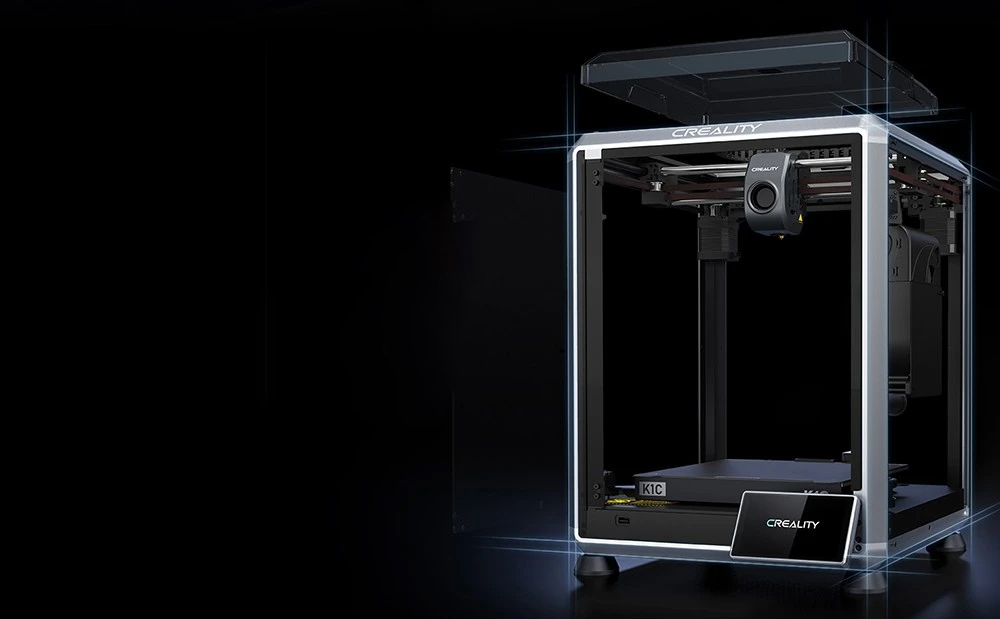 Creality K1C 3D-Drucker + 4kg Hyper PLA-CF Filament