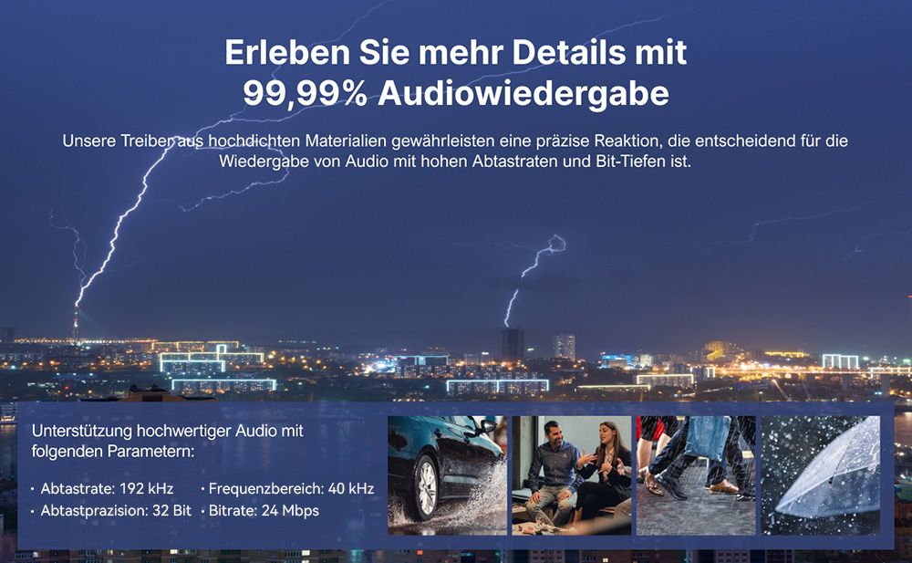 Ultimea Poseidon D70 7.1-Kanal-Soundbar-Subwoofer-Lautsprecher-Kit, 10-Band-Equalizer, 121 voreingestellte EQ-Matrizen, BassMX-Technologie, intelligente APP-Steuerung