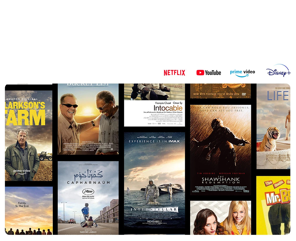 Wanbo X5 LCD-Beamer, 1080P, 1100 ANSI-Lumen, automatische Trapezkorrektur, Dualband-WLAN 6, 1&nbsp;GB/16&nbsp;GB, Bluetooth 5.0