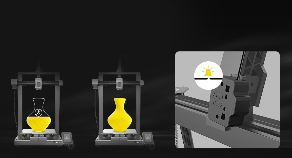 Artillery Sidewinder X4 Plus 3D-Drucker + 10kg Artillery PLA 3D-Druck Filament