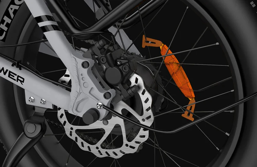 PVY Z20 Plus Faltbares E-Bike, 20 x 4,0 Zoll dicke Reifen, 1000-W-Motor, 50 km/h Geschwindigkeit, 16,5-Ah-Akku, 80&ndash;120 km Reichweite, 150 kg Tragkraft &ndash; Grau