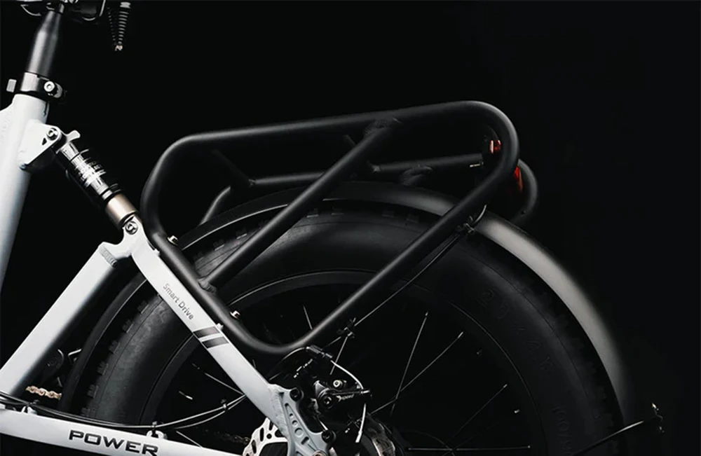 PVY Z20 Plus Faltbares E-Bike, 20 x 4,0 Zoll dicke Reifen, 1000-W-Motor, 50 km/h Geschwindigkeit, 16,5-Ah-Akku, 80&ndash;120 km Reichweite, 150 kg Tragkraft &ndash; Grau