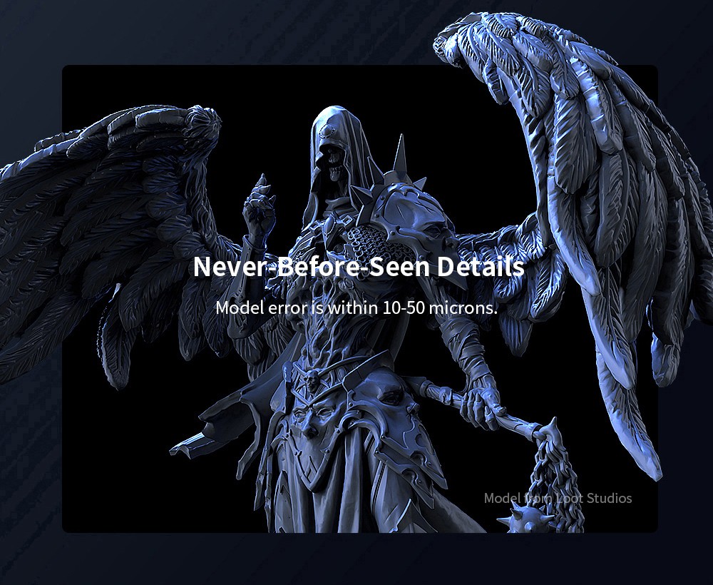 Anycubic Photon Mono M7 Pro Harz 3D Drucker, 14K COB LighTurbo 3.0 Quelle, 10.1&ldquo; Mono LCD, 0.1mm Schichth&ouml;he, 170mm/h Druckgeschwindigkeit, Auto-Adaptive, Auto Resin Refill, Dynamic Temp-Control Resin Vat, Leveling-free, 223*126*230mm