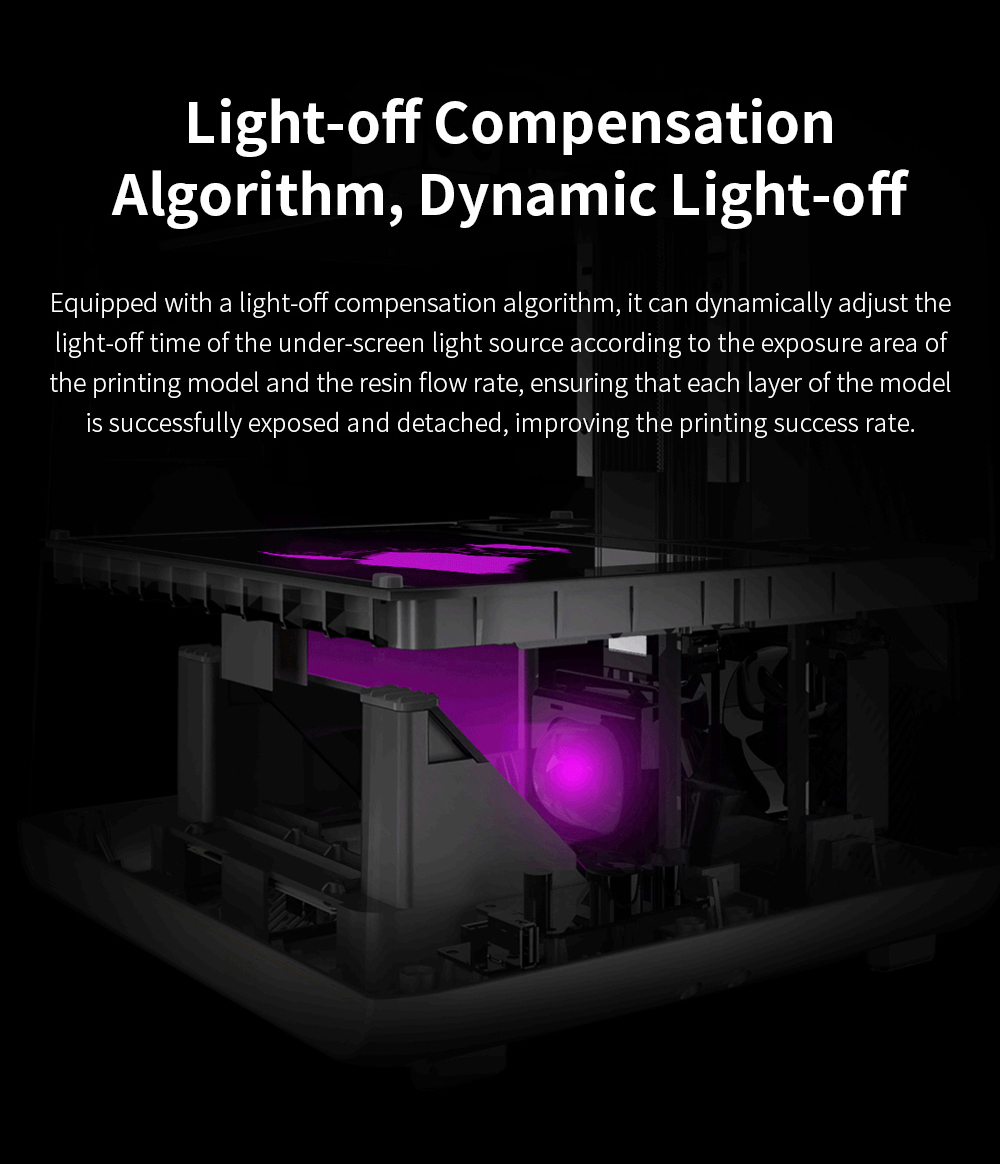 Anycubic Photon Mono M7 Pro Harz 3D Drucker, 14K COB LighTurbo 3.0 Quelle, 10.1&ldquo; Mono LCD, 0.1mm Schichth&ouml;he, 170mm/h Druckgeschwindigkeit, Auto-Adaptive, Auto Resin Refill, Dynamic Temp-Control Resin Vat, Leveling-free, 223*126*230mm