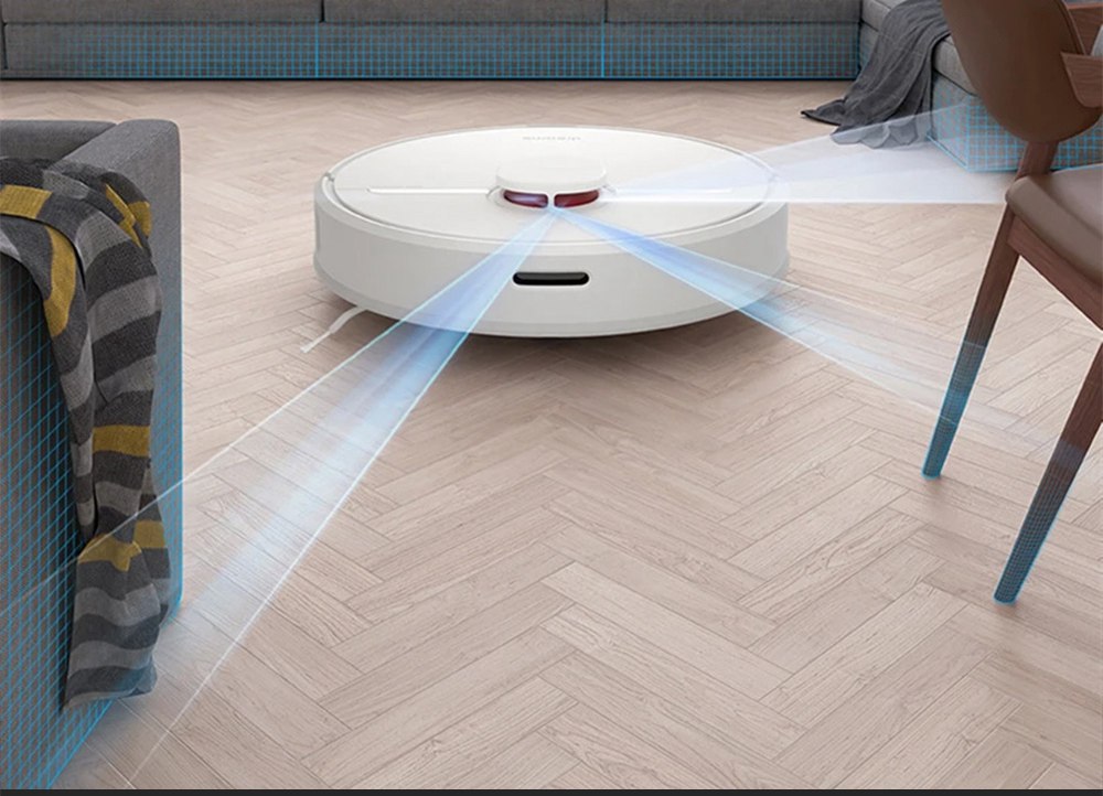 Refurbished Dreame D9 Robot Vacuum Cleaner, 3000Pa Mop with 270ml Water Tank, LDS Navigation, AI Recharge 5200mAh Battery