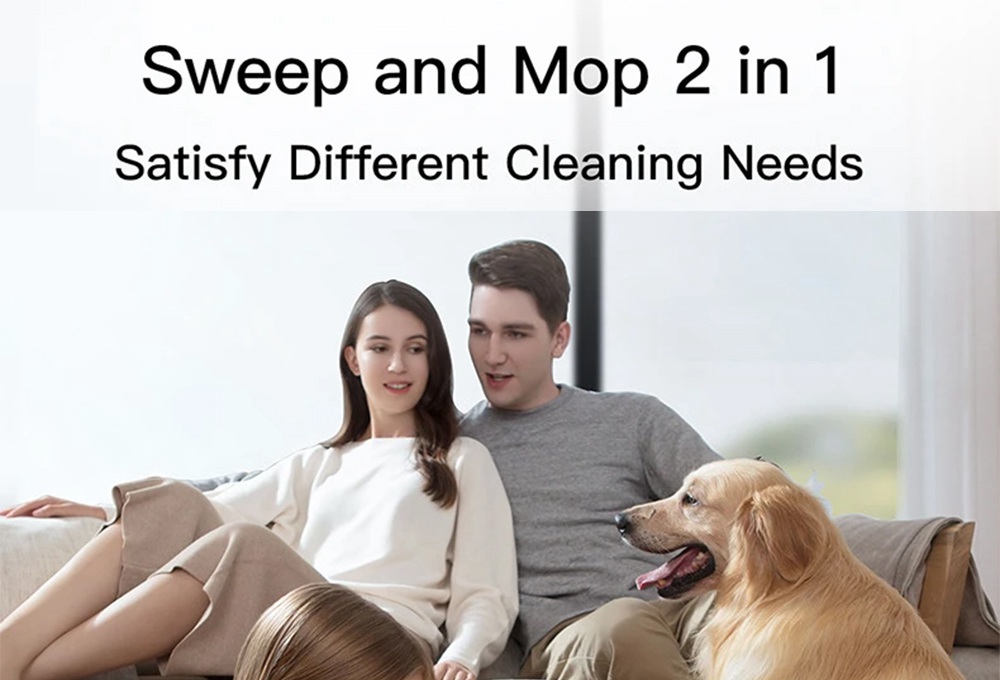 Refurbished Dreame D9 Robot Vacuum Cleaner, 3000Pa Mop with 270ml Water Tank, LDS Navigation, AI Recharge 5200mAh Battery