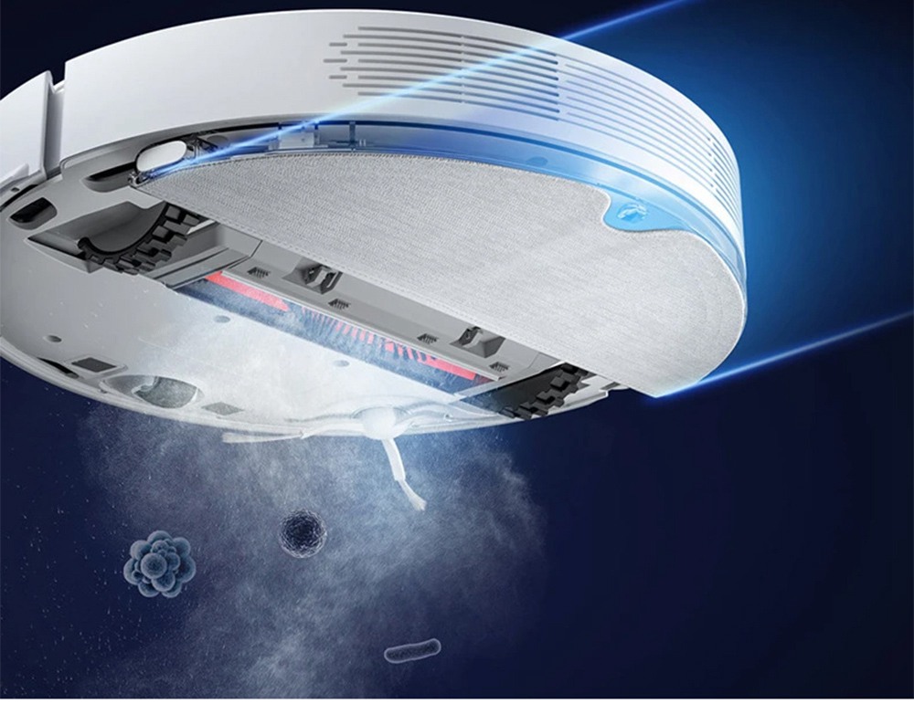 Refurbished Dreame D9 Robot Vacuum Cleaner, 3000Pa Mop with 270ml Water Tank, LDS Navigation, AI Recharge 5200mAh Battery