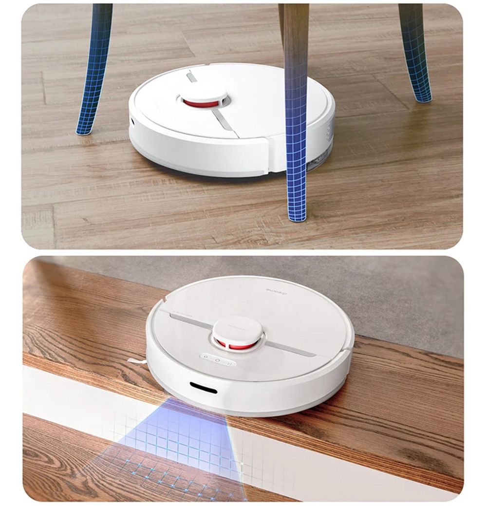 Refurbished Dreame D9 Robot Vacuum Cleaner, 3000Pa Mop with 270ml Water Tank, LDS Navigation, AI Recharge 5200mAh Battery