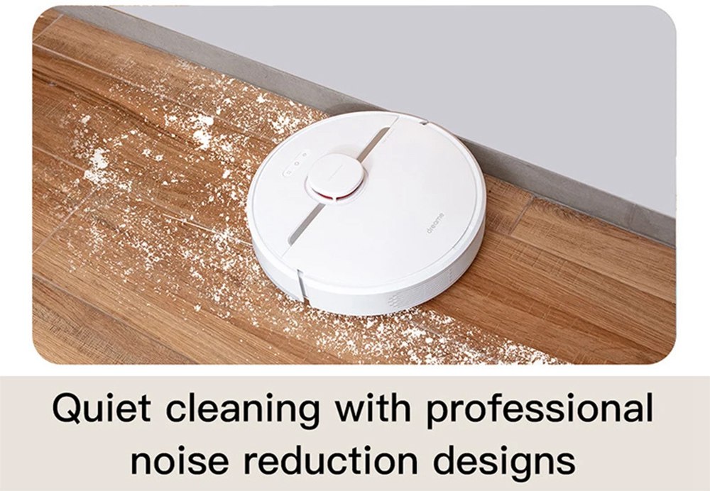 Refurbished Dreame D9 Robot Vacuum Cleaner, 3000Pa Mop with 270ml Water Tank, LDS Navigation, AI Recharge 5200mAh Battery