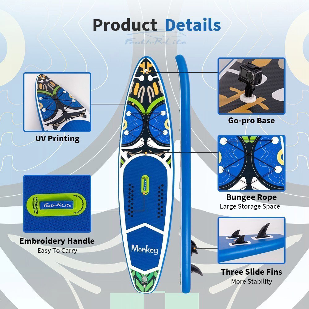 Refurbished FunWater SUPFR02E Stand Up Paddle Board 350*84*15cm