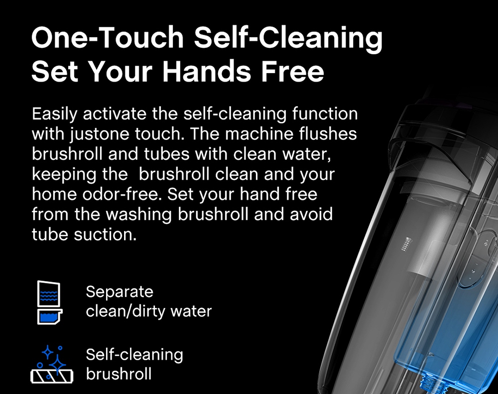 Refurbished JIMMY HW8 Cordless Wet Dry Vacuum Cleaner, 7kPa Strong Suction, 2500mAh Battery, LED Display, 25Mins Run Time