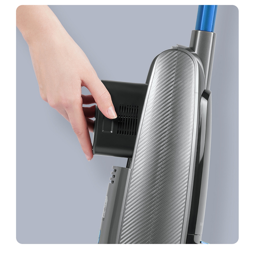 Refurbished JIMMY HW8 Cordless Wet Dry Vacuum Cleaner, 7kPa Strong Suction, 2500mAh Battery, LED Display, 25Mins Run Time