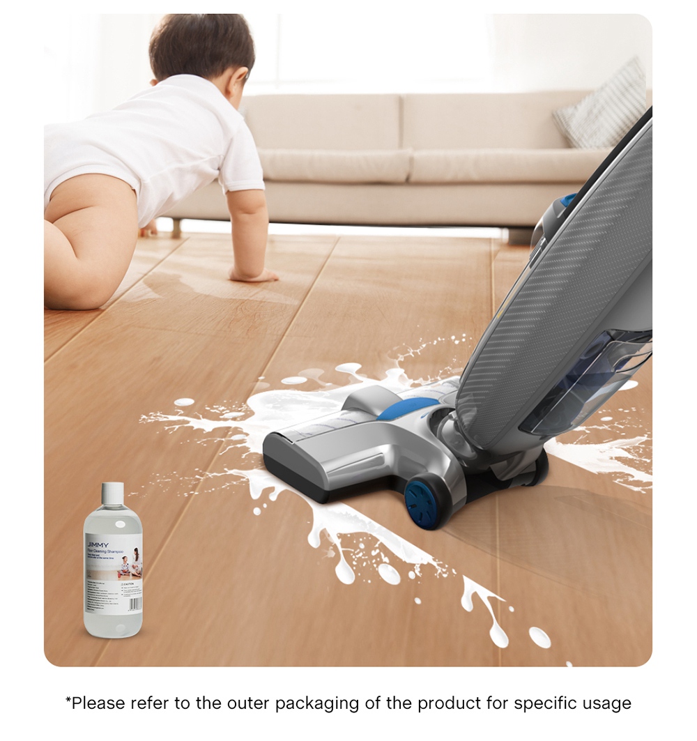 Refurbished JIMMY HW8 Cordless Wet Dry Vacuum Cleaner, 7kPa Strong Suction, 2500mAh Battery, LED Display, 25Mins Run Time