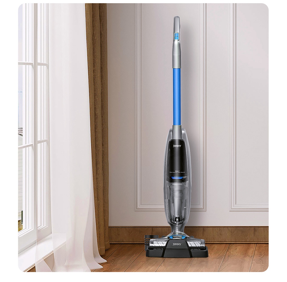 Refurbished JIMMY HW8 Cordless Wet Dry Vacuum Cleaner, 7kPa Strong Suction, 2500mAh Battery, LED Display, 25Mins Run Time