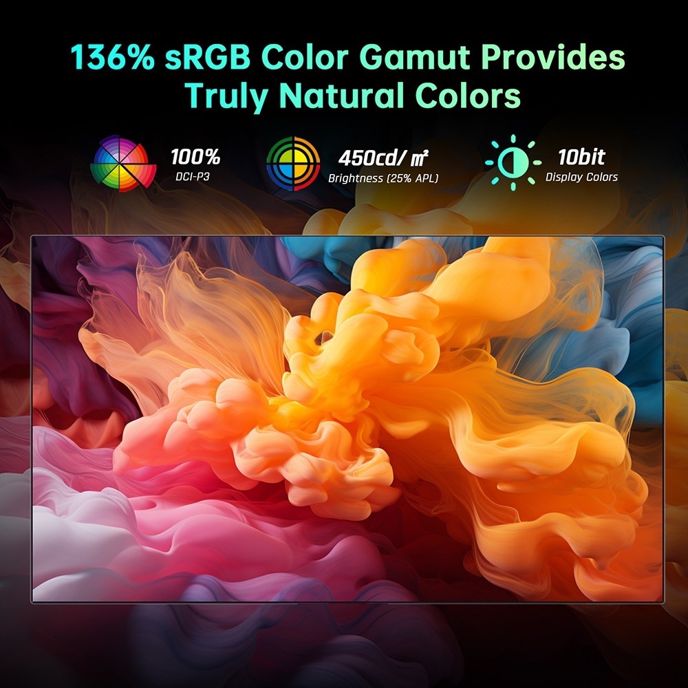 Refurbished KTC G27P6 27-inch LG OLED Gaming Monitor, 2560x1440 16:9 240Hz Refresh Rate, 1500000:1 Constrast Ratio, 136% sRGB HDR10 0.03ms GTG Response Time, Low Blue FreeSync&G-Sync, Built-in Speakers KVM 65W Reverse Charge VESA