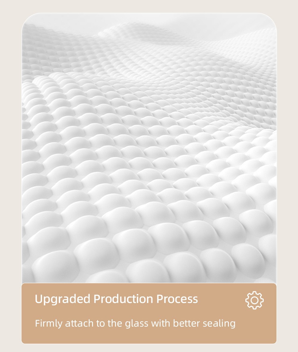 LIECTROUX YW509 Fensterputzroboter, Doppelter Wassertank, 3000 Pa Saugleistung, Intelligente Pfadplanung, Fernbedienung