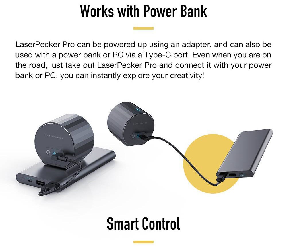 Refurbished LaserPecker Pro Deluxe Laser Engraver