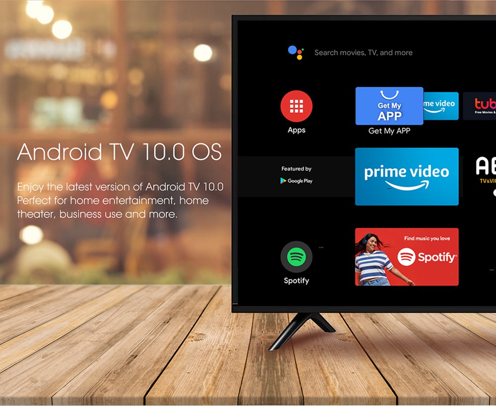 Refurbished MECOOL KM6 Deluxe Android TV 10.0 TV BOX Amlogic S905X4 4G RAM 64G ROM 2.5G+5G WIFI 6 Bluetooth 5.0 4K HDR
