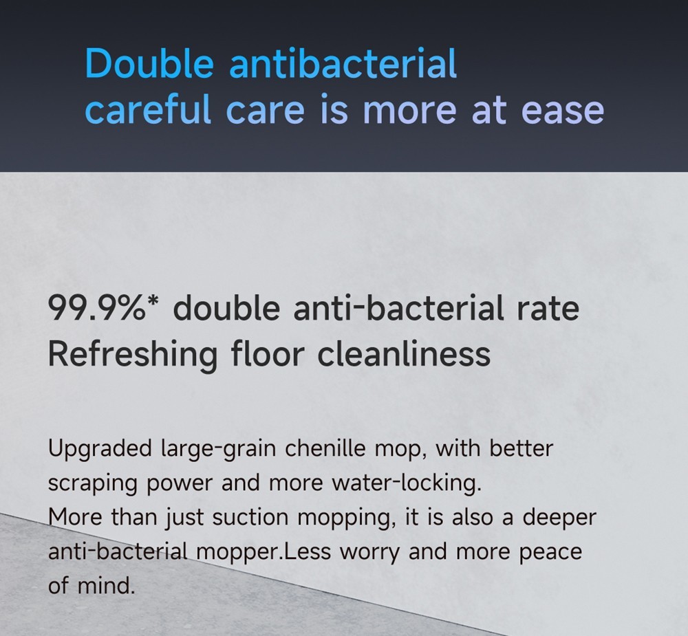 ROIDMI EVA Smart Robot Vacuum Cleaner, Self-Cleaning & Emptying 3200Pa Powerful Suction 3-in-1 Vacuuming Sweeping Mopping