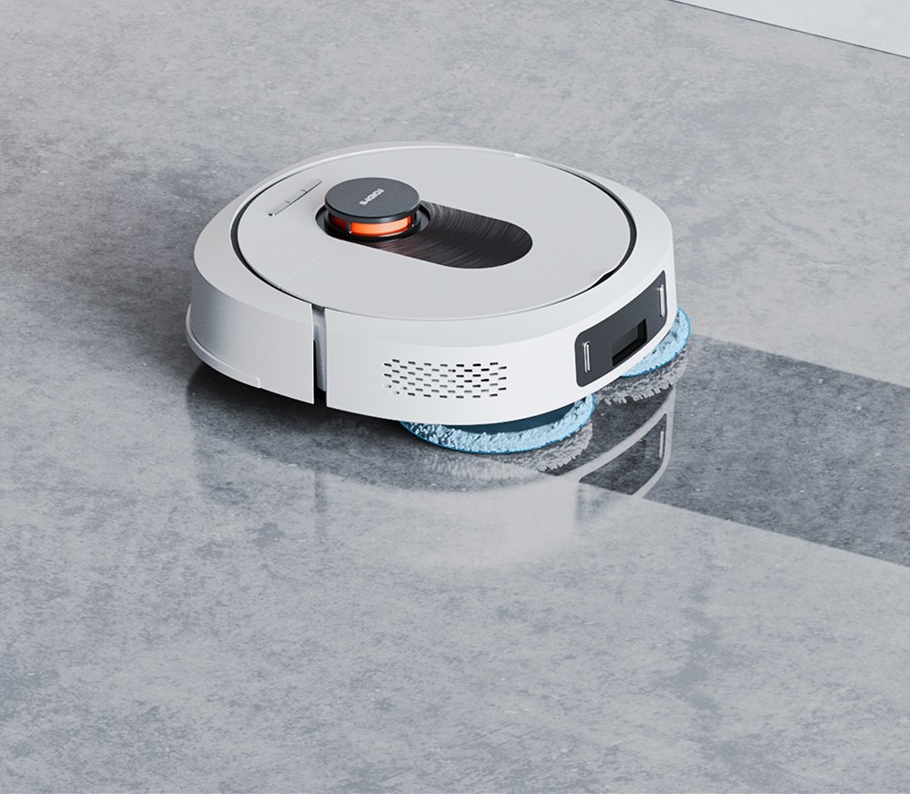 ROIDMI EVA Smart Robot Vacuum Cleaner, Self-Cleaning & Emptying 3200Pa Powerful Suction 3-in-1 Vacuuming Sweeping Mopping