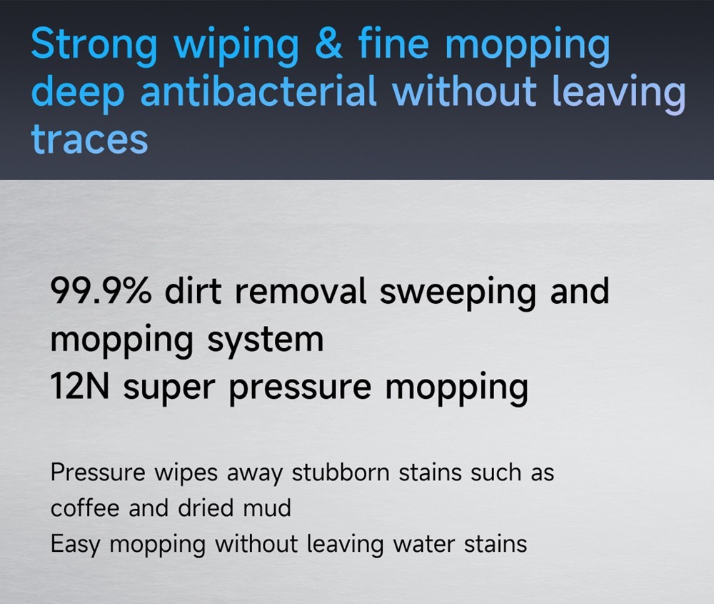 ROIDMI EVA Smart Robot Vacuum Cleaner, Self-Cleaning & Emptying 3200Pa Powerful Suction 3-in-1 Vacuuming Sweeping Mopping