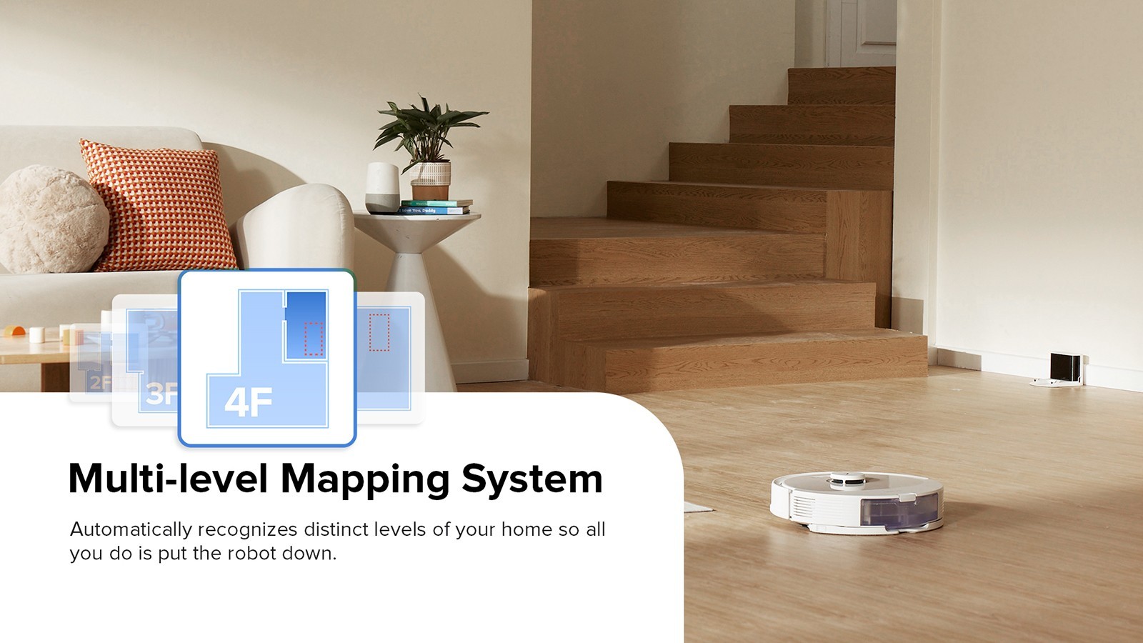 Aspirateur robot Roborock Q8 Max, aspiration 5500 Pa, brosse DuoRoller, navigation LDS, poubelle 470 ml, réservoir d'eau 350 ml