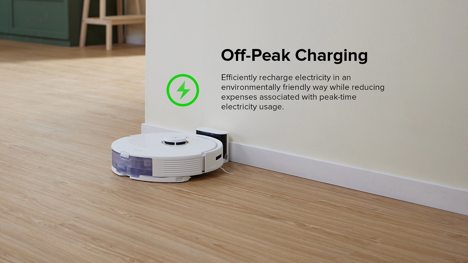 Aspirateur robot Roborock Q8 Max, aspiration 5500 Pa, brosse DuoRoller, navigation LDS, poubelle 470 ml, réservoir d'eau 350 ml