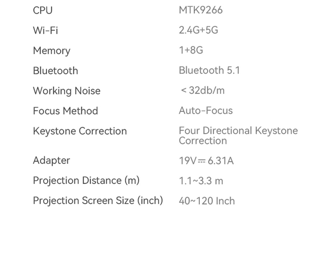 Refurbished [Netflix 1080P] Wanbo TT Portable Projector