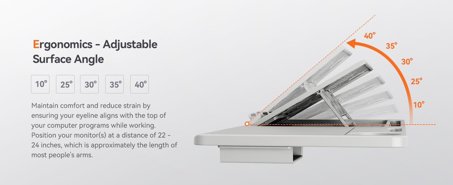 NEWTRAL NT002 Ergonomic Chair with Detachable Workstation Desktop, Adaptive Lower Back Support, Adjustable Armrest Headrest Footrest, Gray