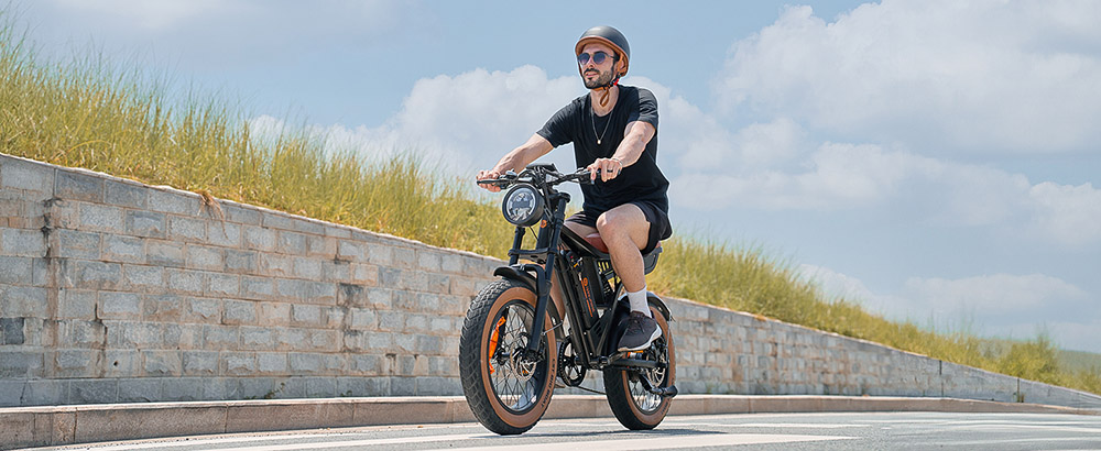 isinwheel R6 Electric Bike, 250W motor, 48V 13Ah batéria, 20*4-palcové pneumatiky, max. rýchlosť 45 km/h, dojazd 100 km, dvojkotúčové brzdy, hydraulická predná vidlica + zadný tlmič, Shimano 7 rýchlostí, LCD displej