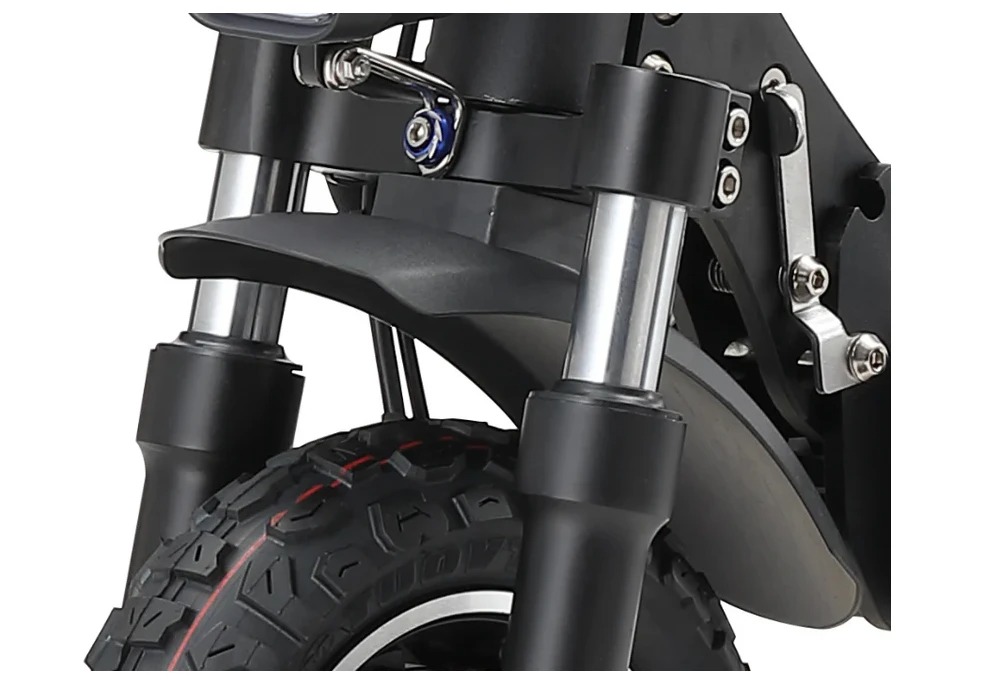 Halo Knight T104 Elektroroller, 10 Zoll Offroad-Reifen, 52V 1000Wx2 Motoren, 65 km/h H&ouml;chstgeschwindigkeit, 52V 21Ah Batterie, 45 km Reichweite